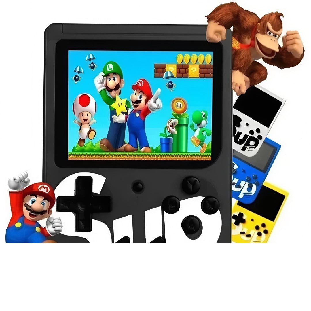 🎮 Mini Game Retrô DuoPlay™ – 400 Jogos Clássicos em 2 Jogadores!